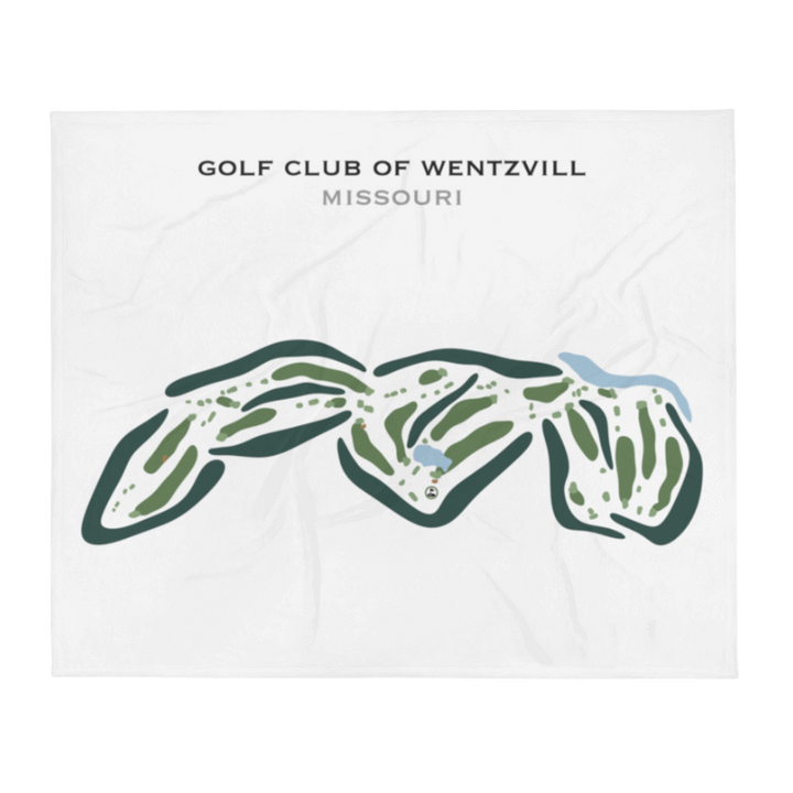 Golf Club of Wentzville, Missouri - Printed Golf Courses