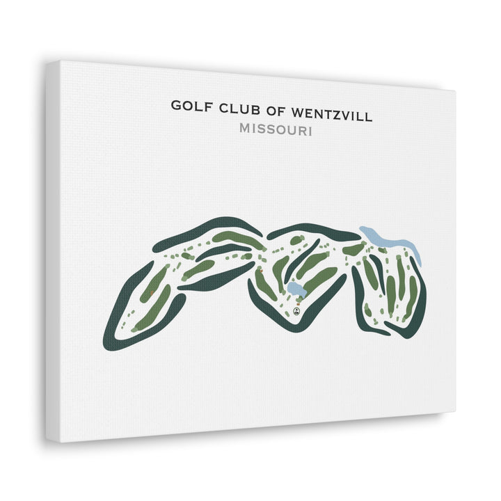 Golf Club of Wentzville, Missouri - Printed Golf Courses