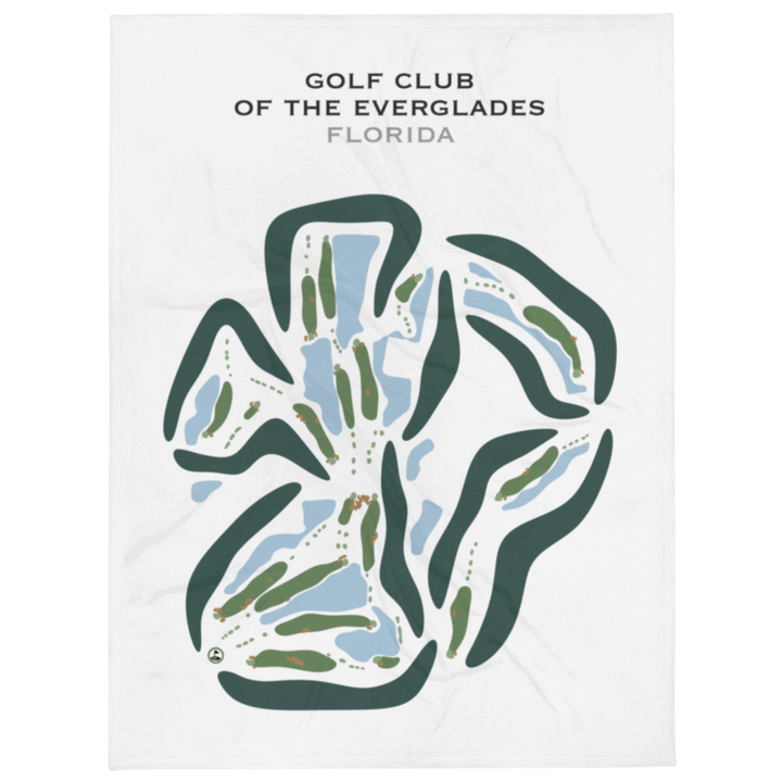 Golf Club of the Everglades, Florida - Printed Golf Courses
