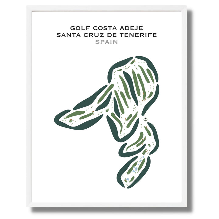 Golf Costa Adeje Santa Cruz de Tenerife, Spain - Printed Golf Courses
