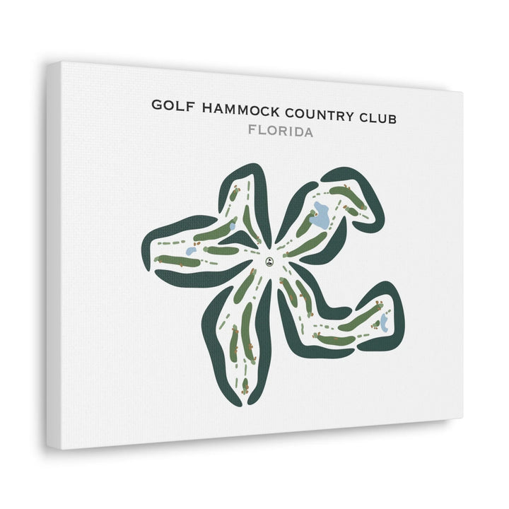 Golf Hammock Golf Club, Florida - Printed Golf Courses