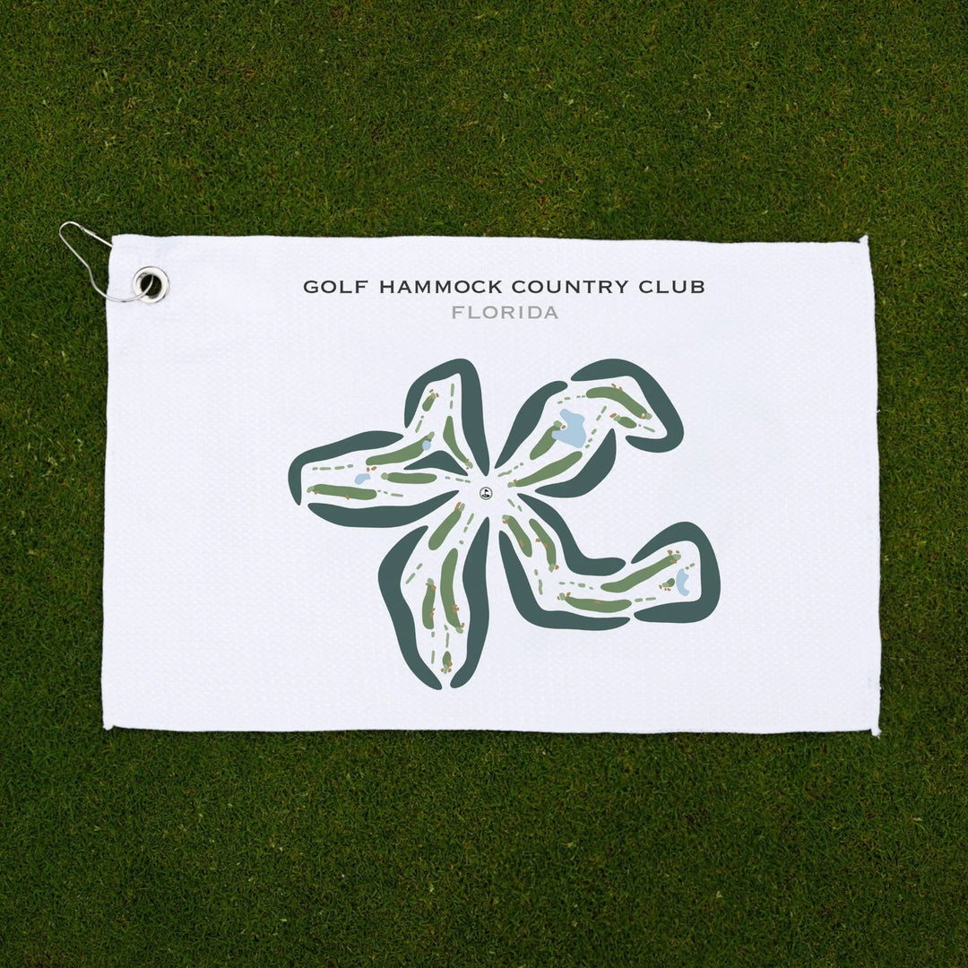 Golf Hammock Golf Club, Florida - Printed Golf Courses