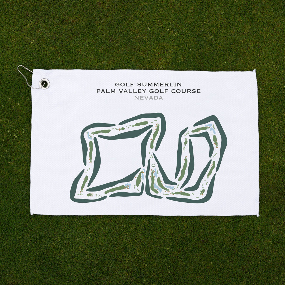 Golf Summerlin - Palm Valley Course, Nevada - Printed Golf Courses