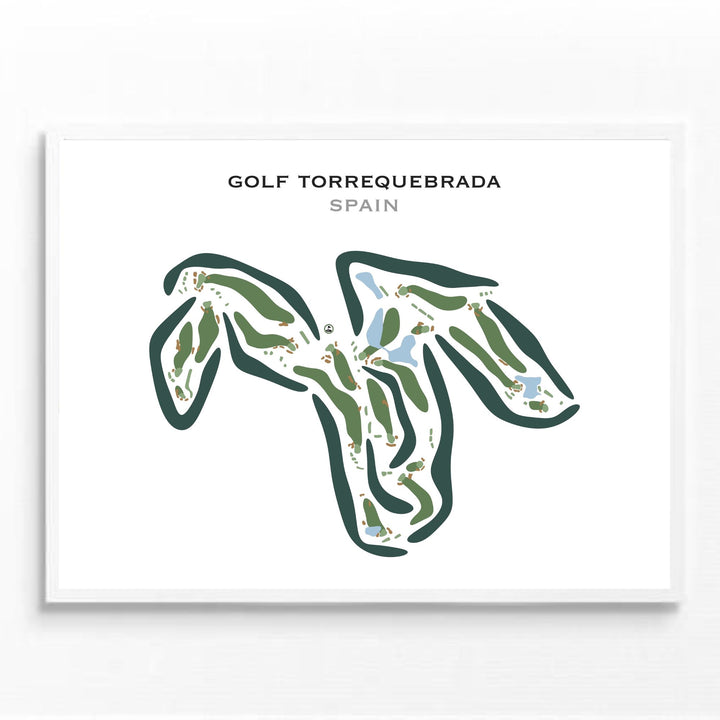 Golf Torrequebrada, Spain - Printed Golf Courses