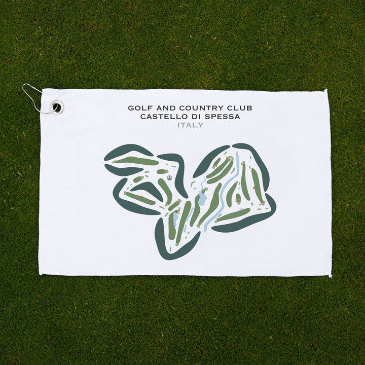 Golf & Country Club Castello Di Spessa, Italy - Printed Golf Courses