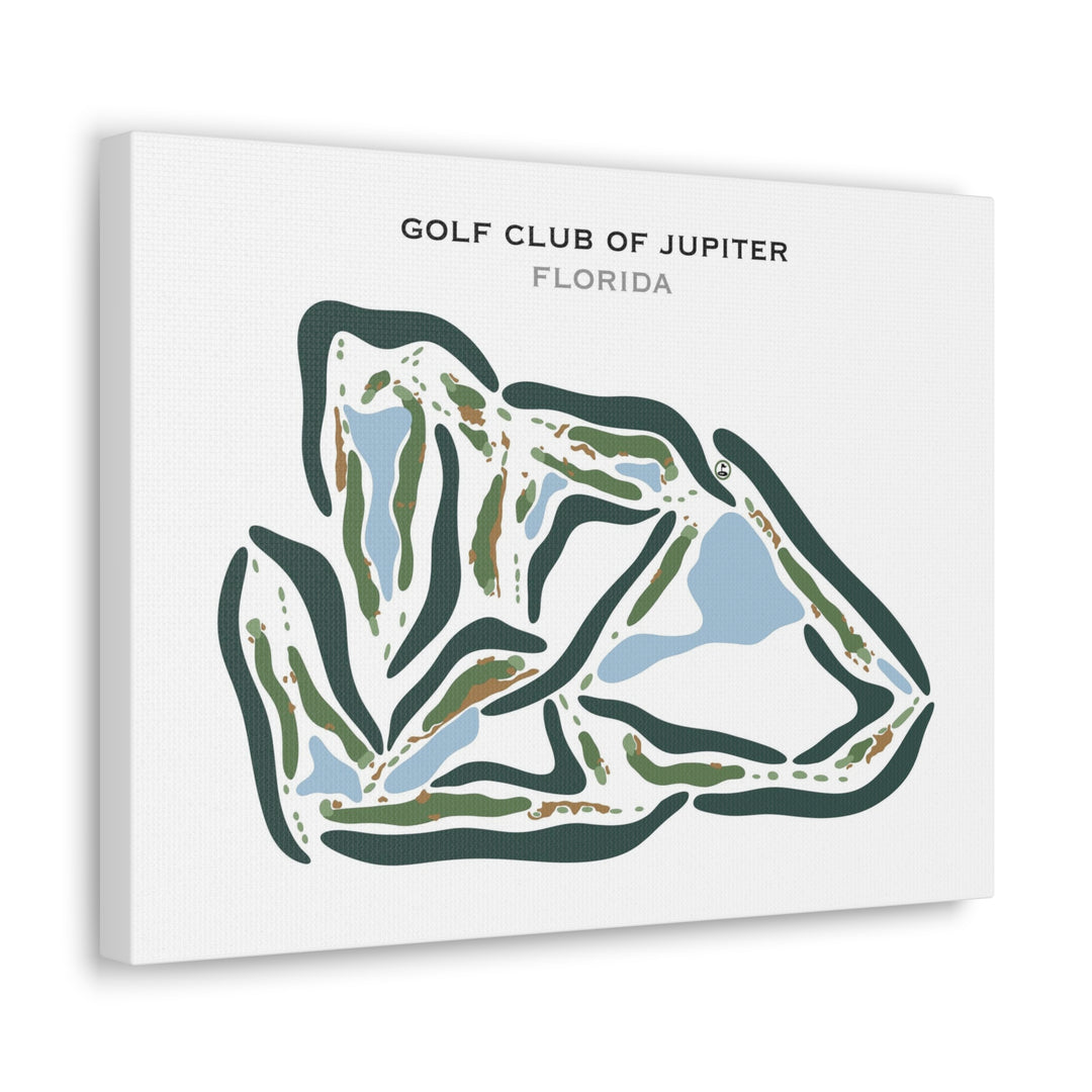 Golf Club of Jupiter, Florida - Printed Golf Courses