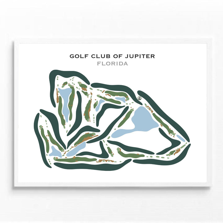 Golf Club of Jupiter, Florida - Printed Golf Courses
