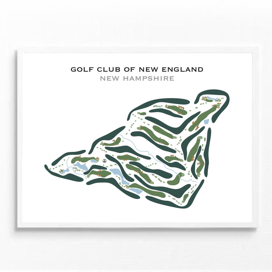 Golf Club of New England, New Hampshire - Printed Golf Course