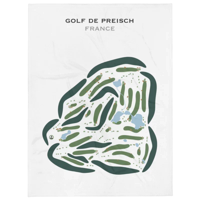 Golf de Preisch, France - Printed Golf Courses