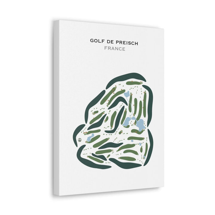 Golf de Preisch, France - Printed Golf Courses