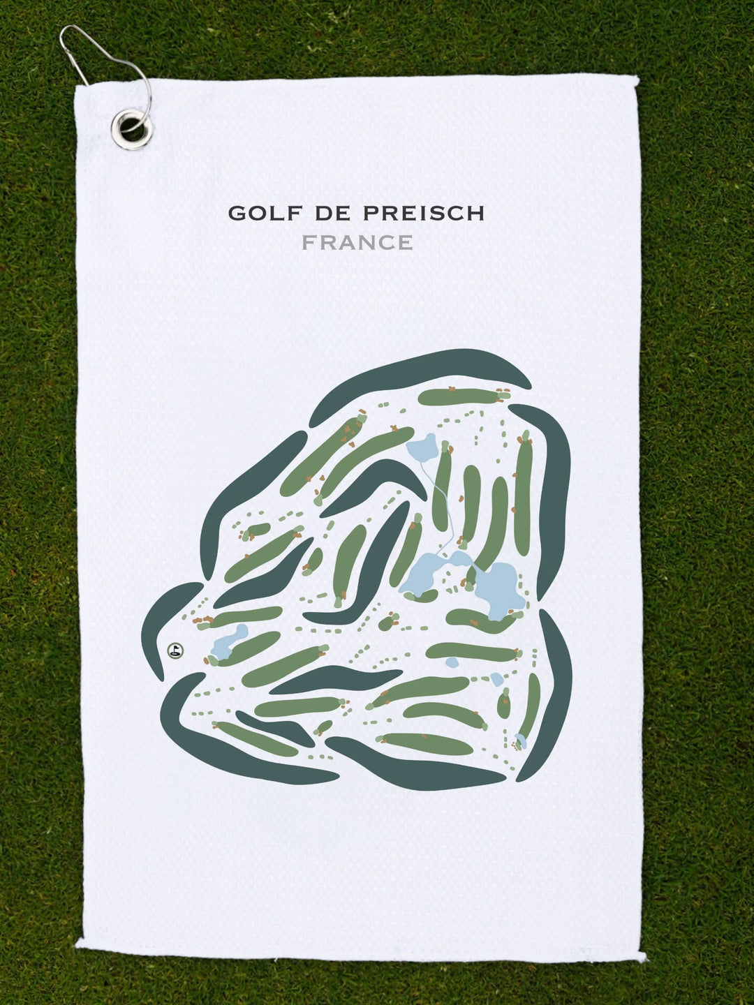 Golf de Preisch, France - Printed Golf Courses