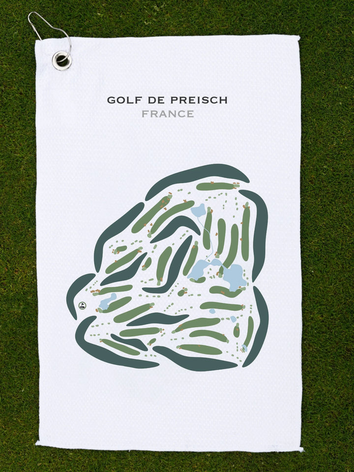 Golf de Preisch, France - Printed Golf Courses