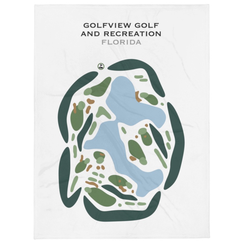 Golfview Golf and Recreation, Florida - Printed Golf Courses