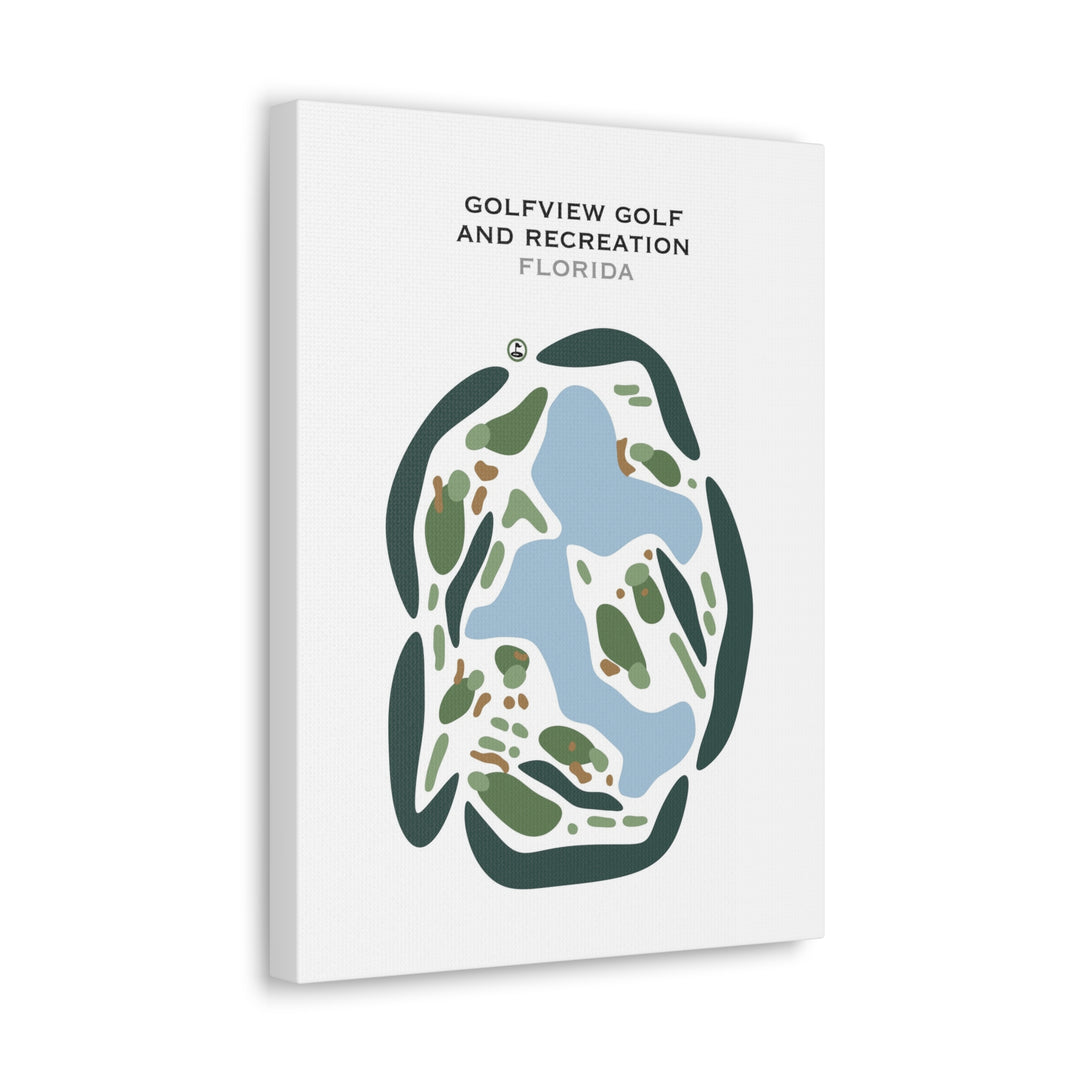 Golfview Golf and Recreation, Florida - Printed Golf Courses