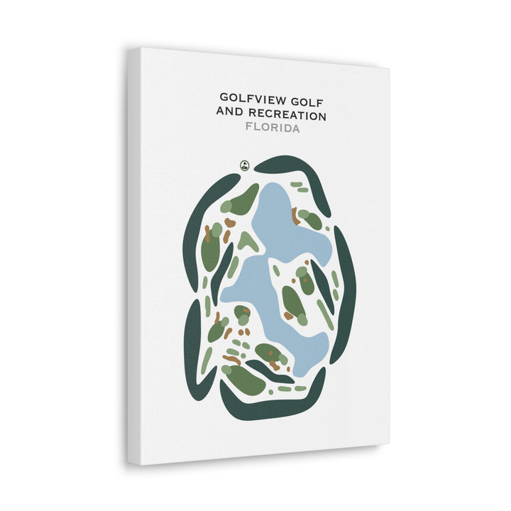 Golfview Golf and Recreation, Florida - Printed Golf Courses