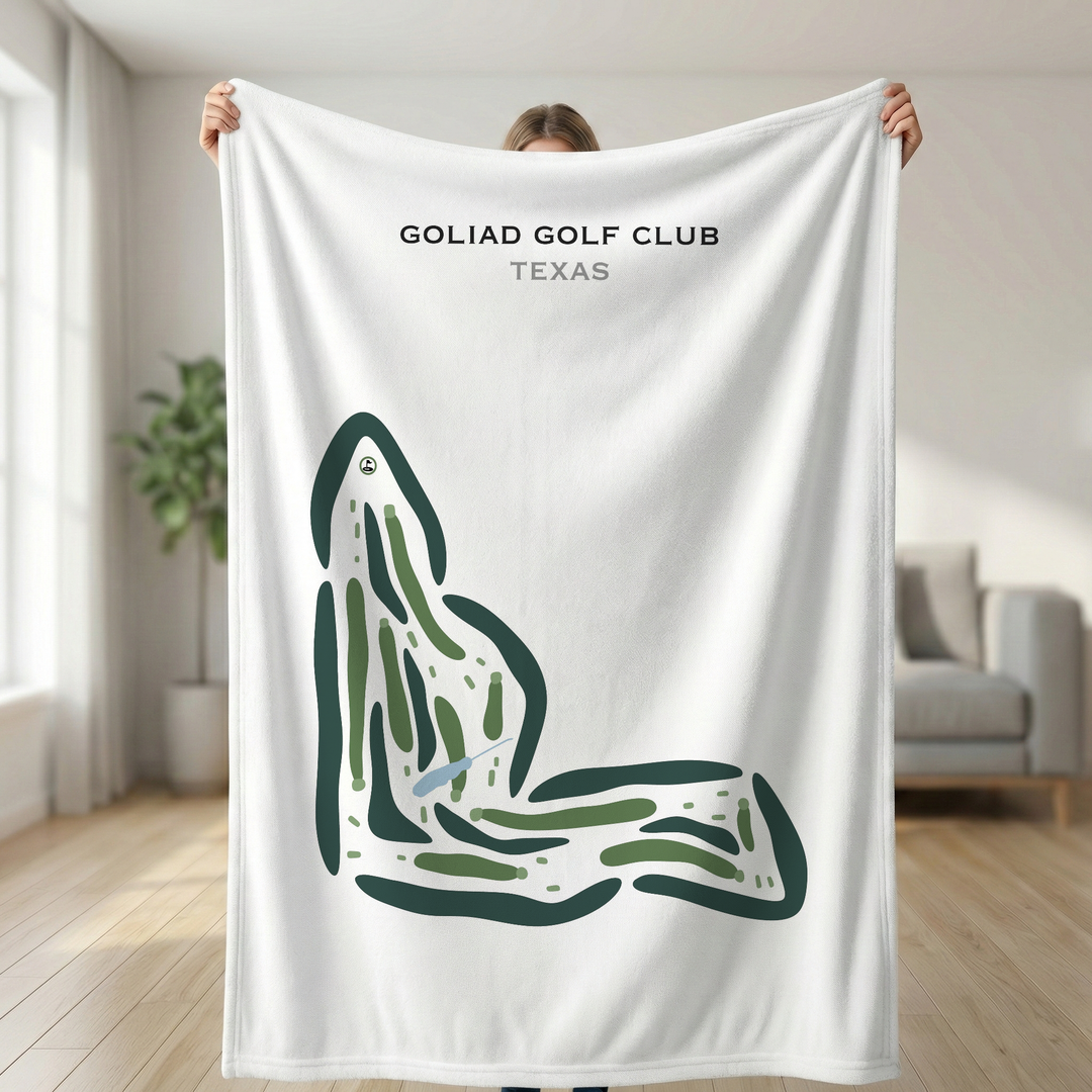 Goliad Golf Club, Texas - Printed Golf Courses