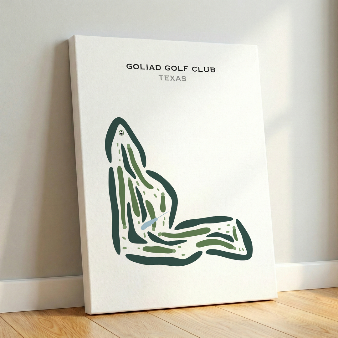 Goliad Golf Club, Texas - Printed Golf Courses