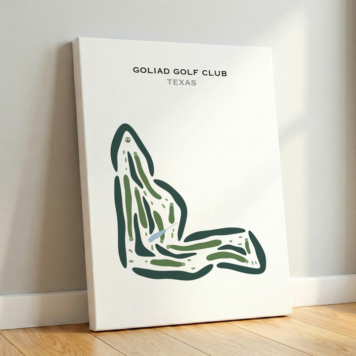 Goliad Golf Club, Texas - Printed Golf Courses
