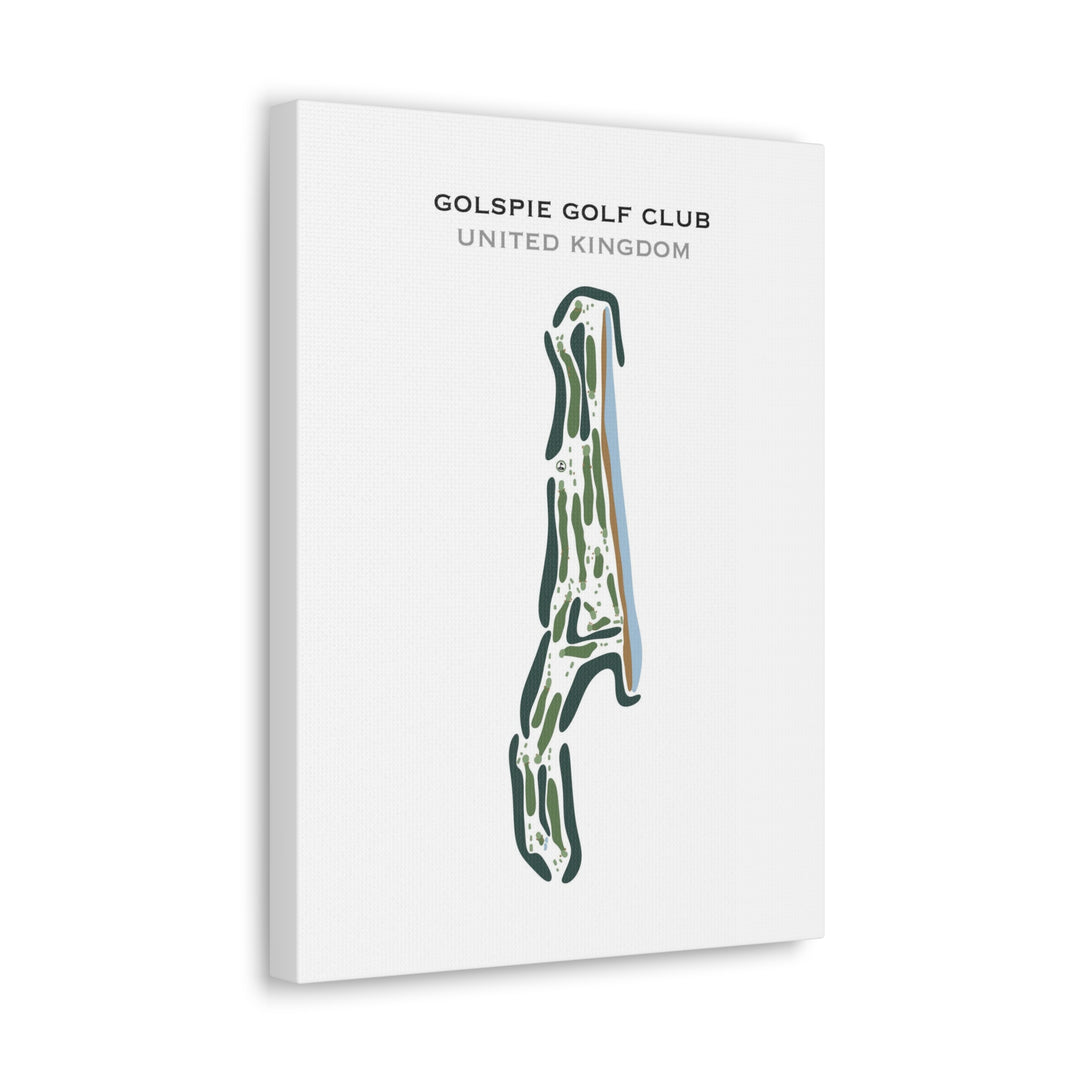 Golspie Golf Club, United Kingdom - Printed Golf Course