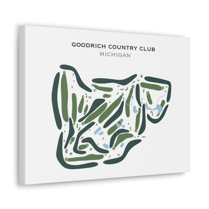 Goodrich Country Club, Michigan - Printed Golf Courses