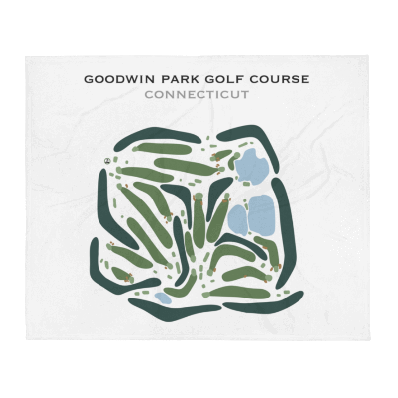 Goodwin Park Golf Course, Connecticut - Printed Golf Course