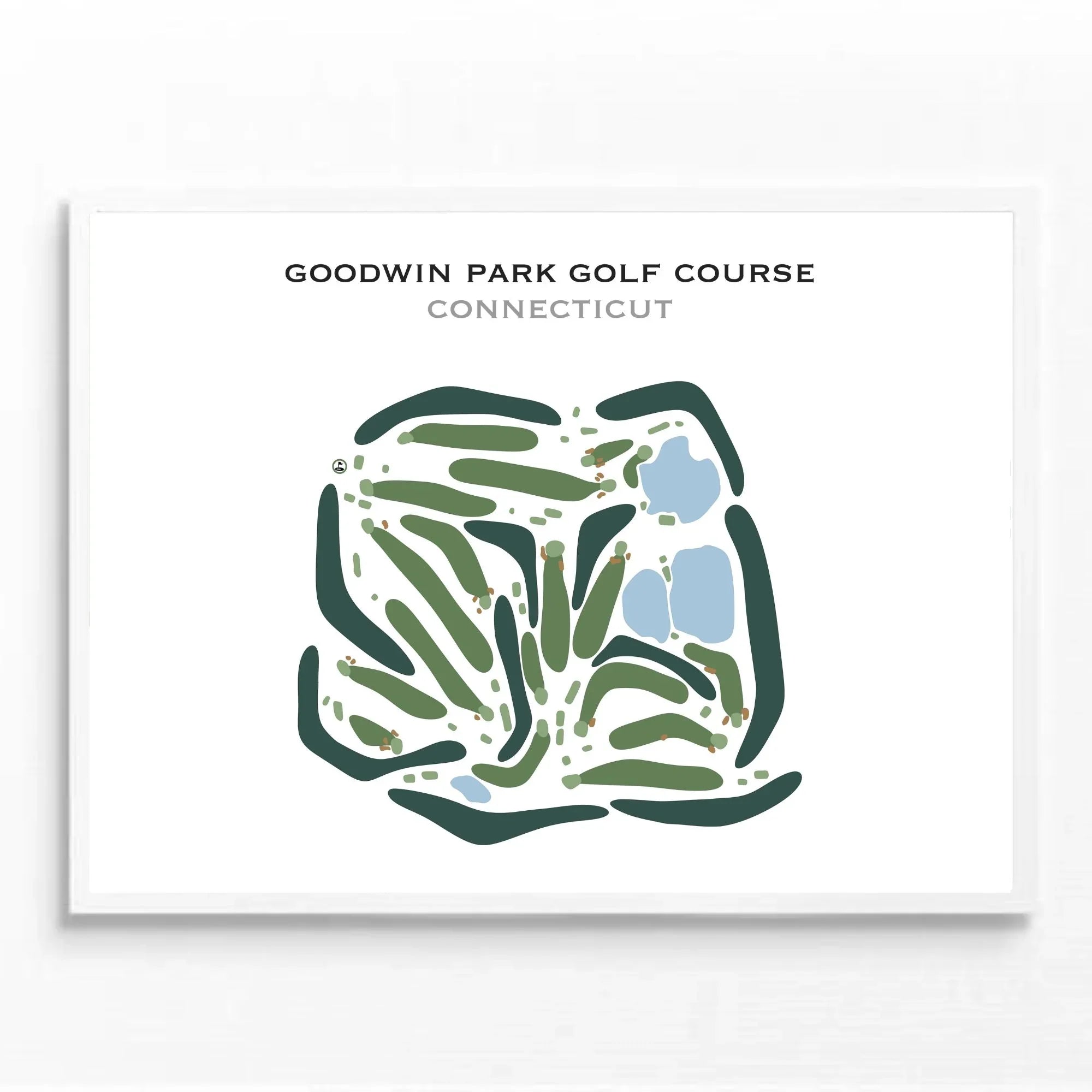 Buy the best printed golf course Goodwin Park Golf Course, Connecticut