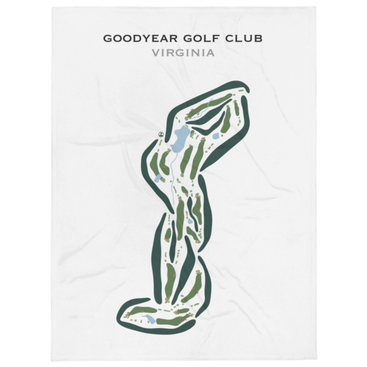 Goodyear Golf Club, Virginia - Printed Golf Courses