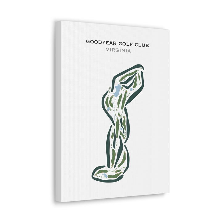 Goodyear Golf Club, Virginia - Printed Golf Courses