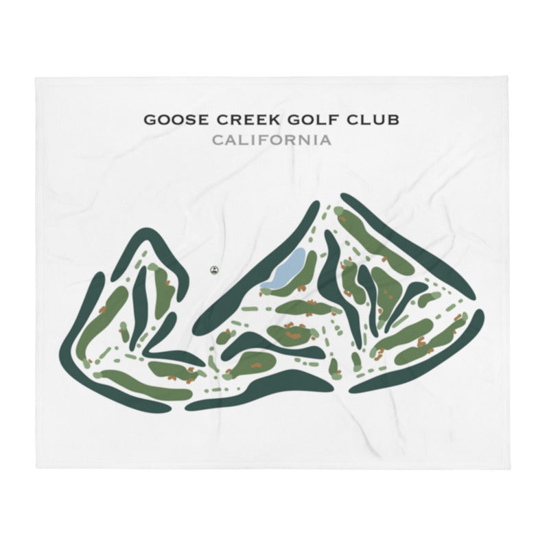 Goose Creek Golf Club, California - Printed Golf Course