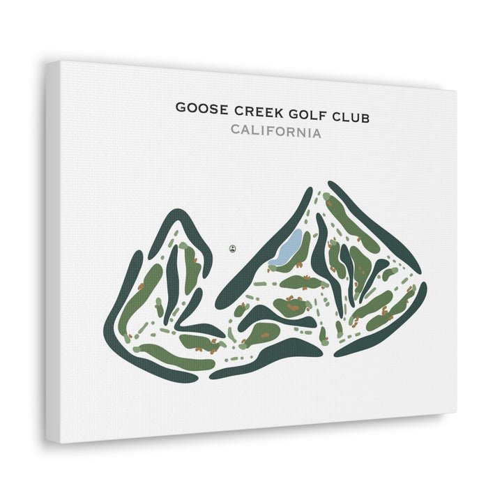 Goose Creek Golf Club, California - Printed Golf Course