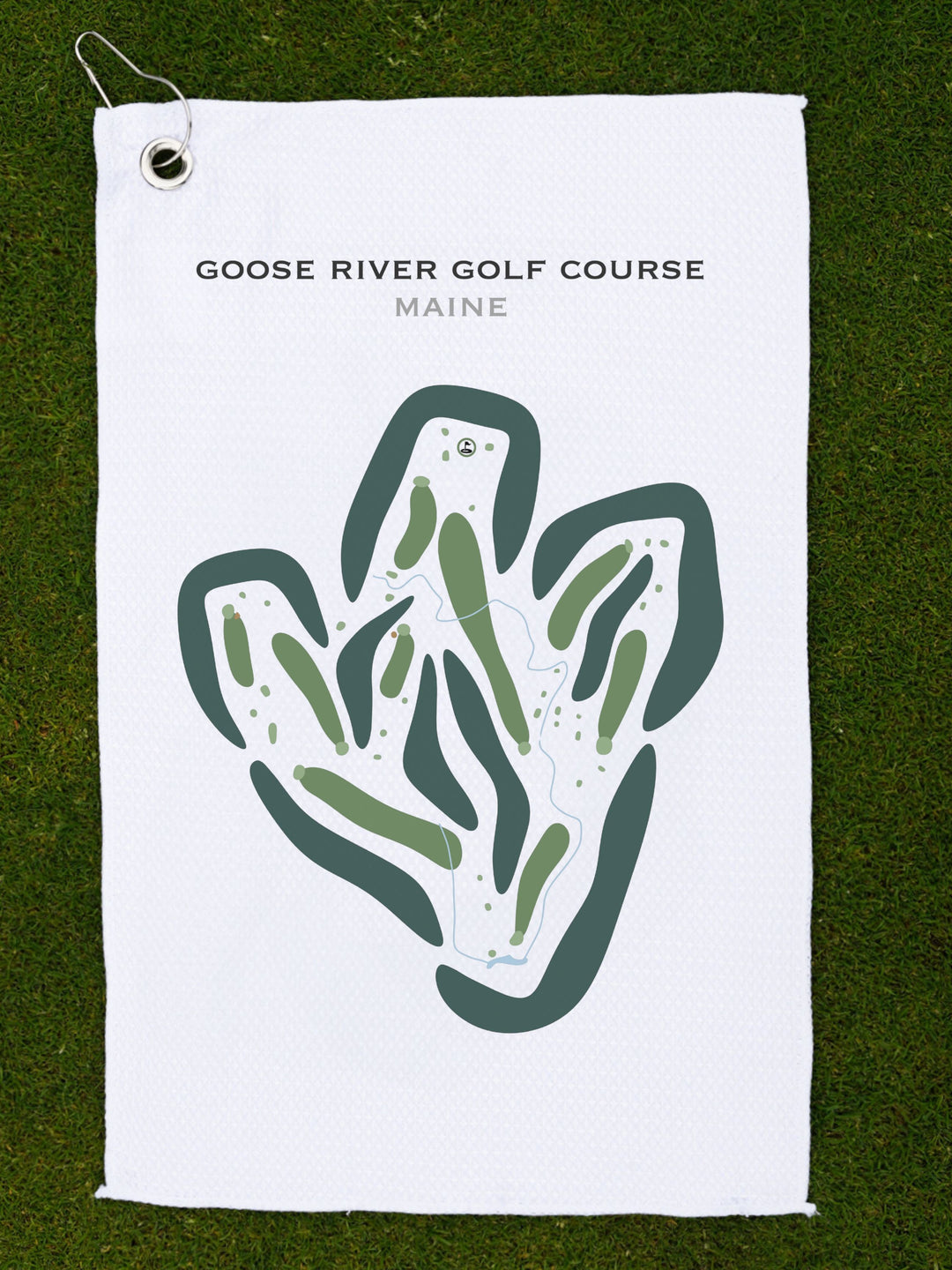 Goose River Golf Course, Maine - Printed Golf Courses