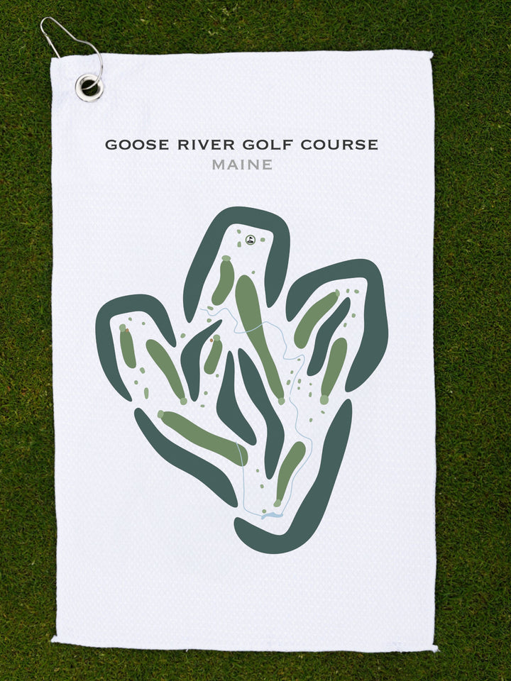 Goose River Golf Course, Maine - Printed Golf Courses
