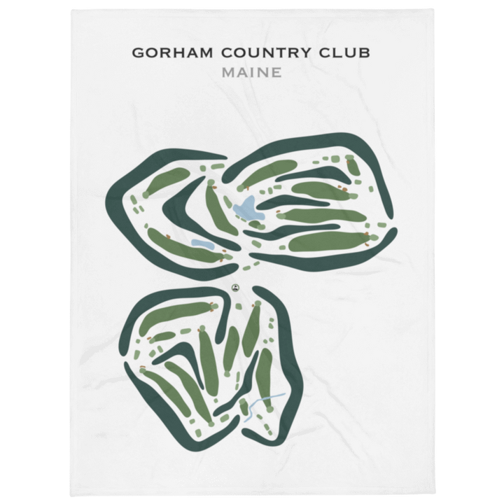 Gorham Country Club, Maine - Printed Golf Courses