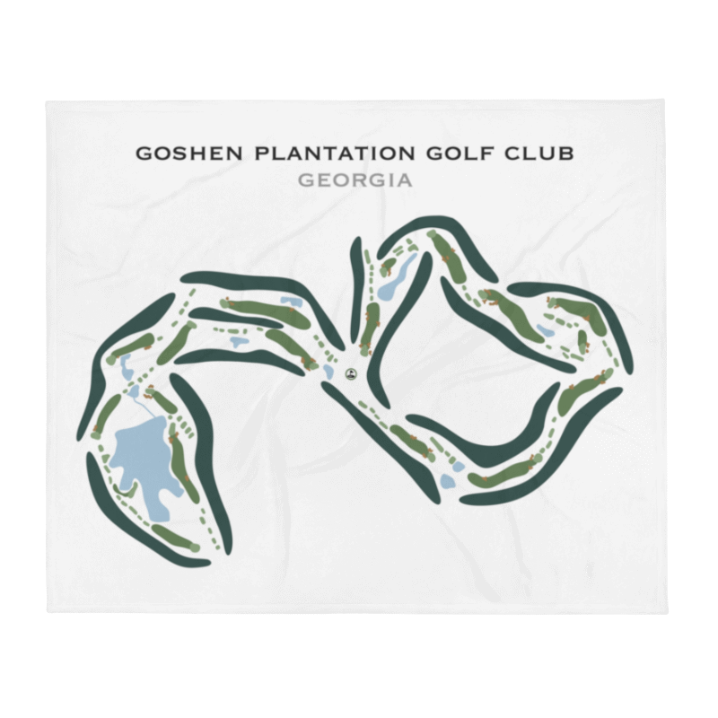 Goshen Plantation Golf Club, Georgia - Printed Golf Course