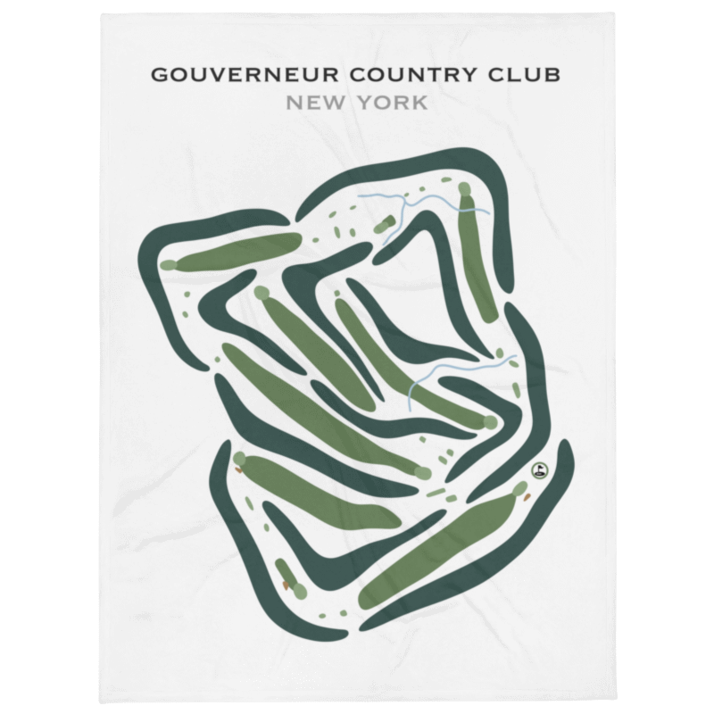 Gouverneur Country Club, New York - Printed Golf Courses