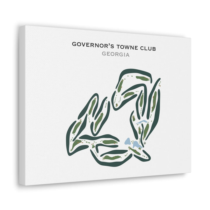 Governor's Towne Club, Georgia - Printed Golf Courses