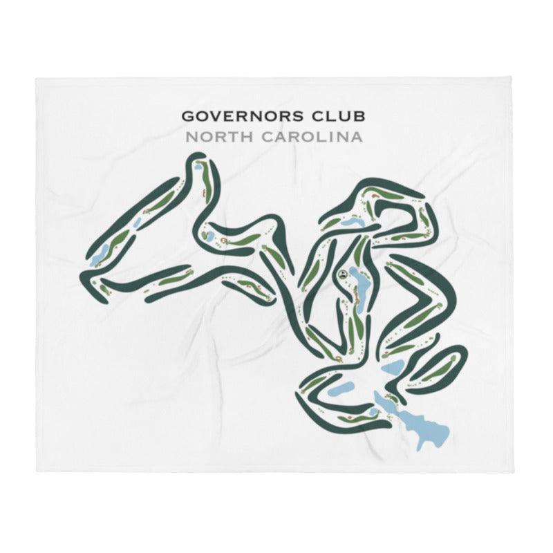 Governors Club, North Carolina - Printed Golf Courses - Golf Course Prints