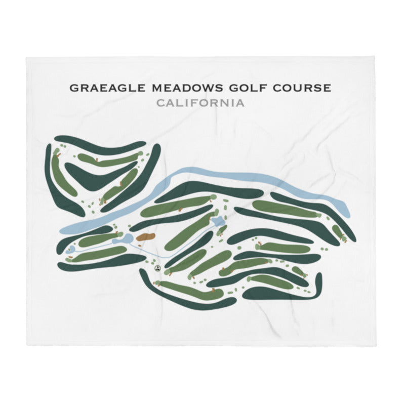 Graeagle Meadows Golf Course, California - Printed Golf Course