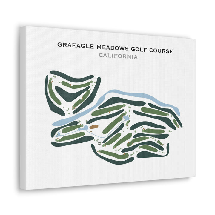 Graeagle Meadows Golf Course, California - Printed Golf Course