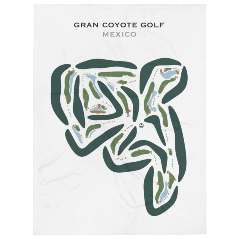 Gran Coyote Golf, Mexico - Printed Golf Courses
