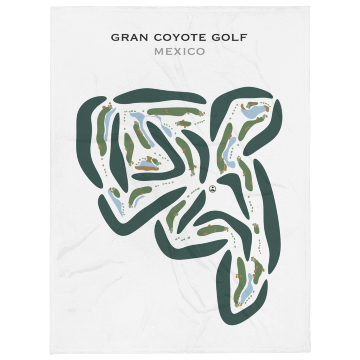 Gran Coyote Golf, Mexico - Printed Golf Courses