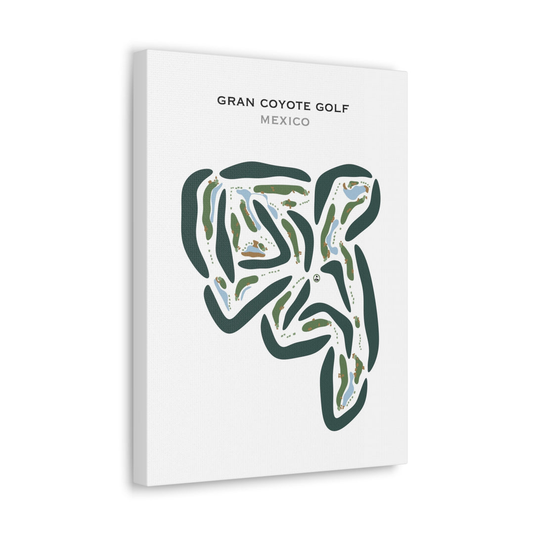 Gran Coyote Golf, Mexico - Printed Golf Courses