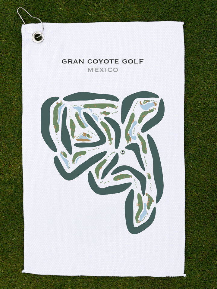 Gran Coyote Golf, Mexico - Printed Golf Courses