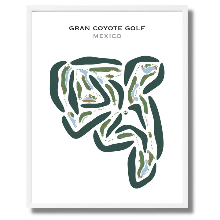 Gran Coyote Golf, Mexico - Printed Golf Courses