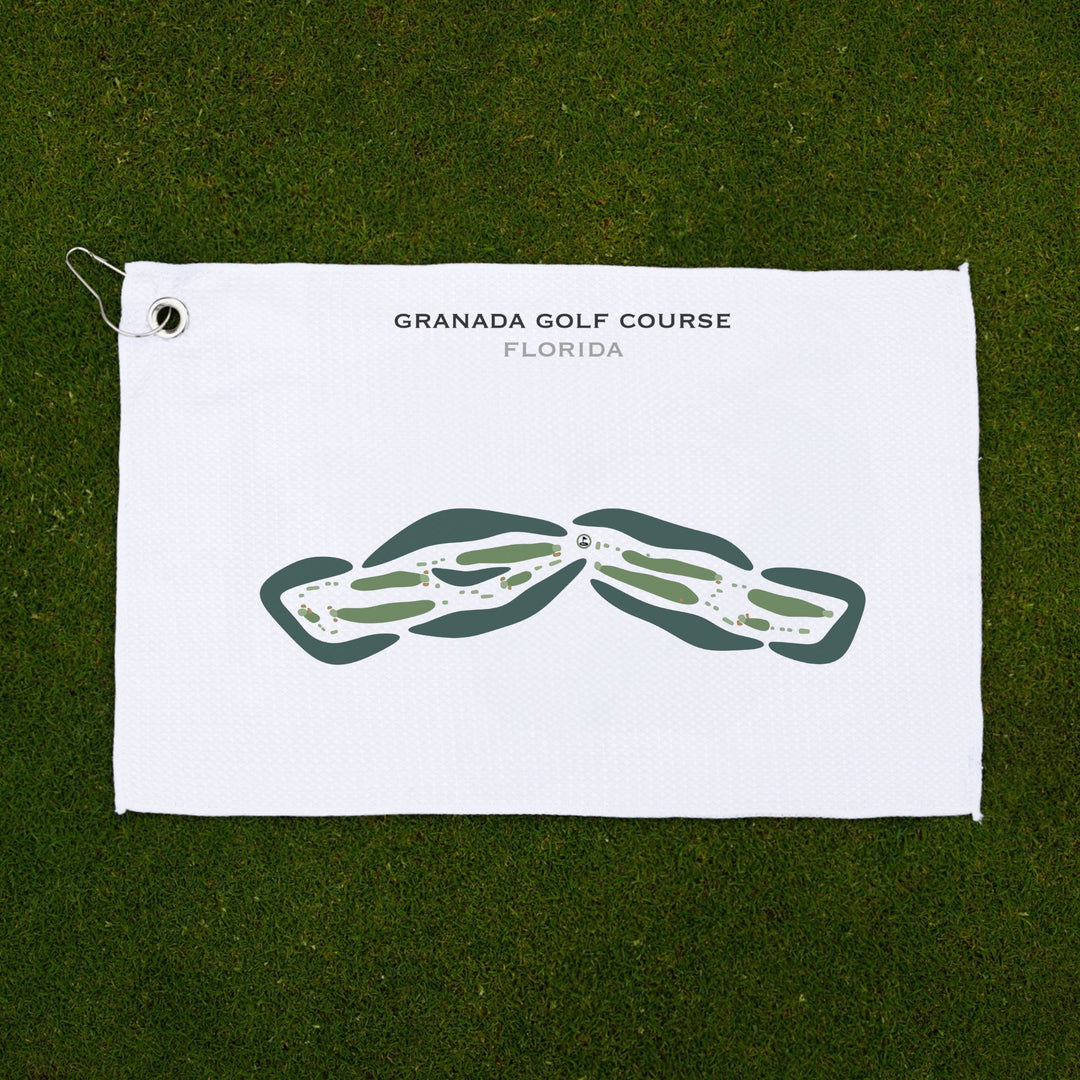 Granada Golf Course, Florida - Printed Golf Courses