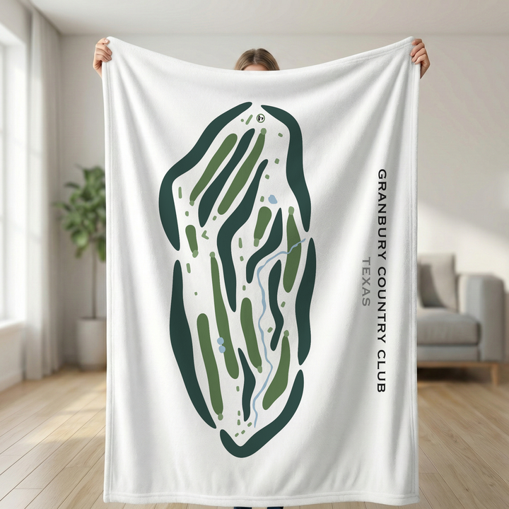 Granbury Country Club, Texas - Printed Golf Courses