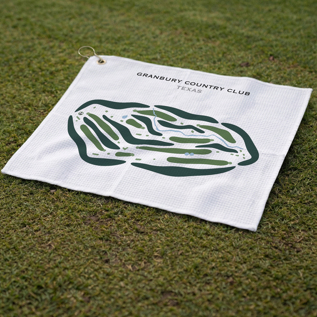 Granbury Country Club, Texas - Printed Golf Courses