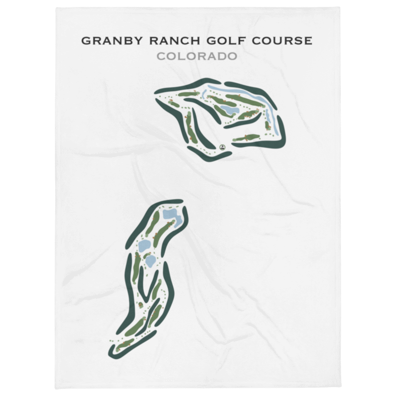 Granby Ranch Golf Course, Colorado - Printed Golf Course