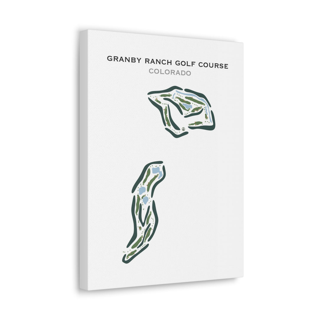 Granby Ranch Golf Course, Colorado - Printed Golf Course