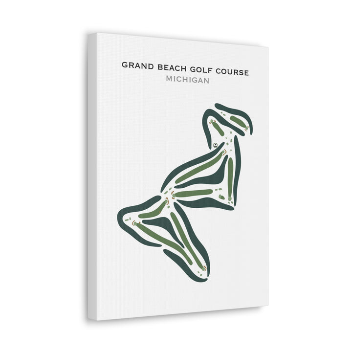 Grand Beach Golf Course, Michigan - Printed Golf Courses